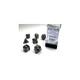 CHX 23078 Translucent Polyhedral Smoke/White 7-Die Set