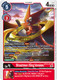 BT12-011U Shoutmon (Prerelease Stamp) (Foil)
