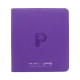 Palms Off Gaming - 12 Pocket Zip Trading Card Binder (Purple)
