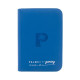 Palms Off Gaming - 4 Pocket Zip Trading Card Binder (Blue)