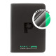Palms Off Gaming - Top Loader Zip Binder - Clear (Black)