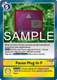 P-095P Pause Plug-In P (EX-05 Box Topper) (Foil)