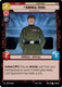 01-SOR-EN-129U Admiral Ozzel - Overconfident (Foil)