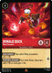 [LOR10-121/204](R) Donald Duck - Ruby Champion (Foil)