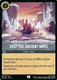 [LOR11-196/204](U) Keep the Ancient Ways (Foil)