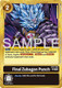 [BT04-109](C) Final Zubagon Punch (AD01 Reprint) (1 Star Gold Frame) (Foil)