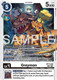 [BT17-102](SEC) Greymon (AD01 Reprint) (Foil)
