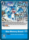 [P-036](SR) Blue Memory Boost! (AD01 Reprint) (Foil)