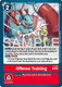 [P-103](P) Offense Training (AD01 Reprint) (Foil)