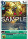 [BT12-047](U) Wormmon (AD01 Reprint) (Foil)