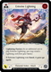 FAB05 ELE-100C Entwine Lightning (Red) (Rainbow Foil) (1st ed)