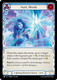 [FAB20 1st][OMN-029](C) Auric Shards (Blue) (Rainbow Foil)