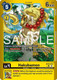 [EX12-043](U) Hakubamon (1 Star Color Frame) (Foil)