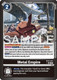 [EX12-072](C) Metal Empire (1 Star Color Frame) (Foil)