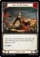 [FAB21 1st][MPW-070](R) Steel to the Dome (Red) (Rainbow Foil)