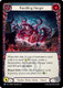 [FAB22 1st][IAR-016](R) Rumbling Hunger (Blue) (Rainbow Foil)