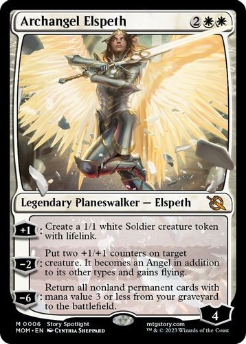 MOM-006M Archangel Elspeth (Foil) - Grand J Games