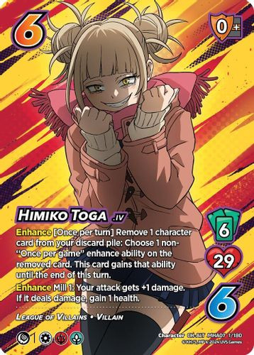 ♡TOGA♡ Amazon.com - Himiko Toga Waifu Red Style - Sticker Graphic