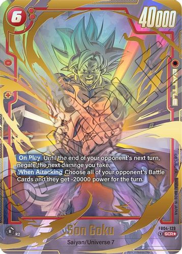 FB04-129](SCR) Son Goku (1 Star Alt Art) (Foil) - Grand J Games