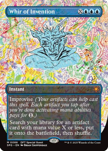 Whir of Invention (Borderless) [Secret Lair Drop Series] main image 0