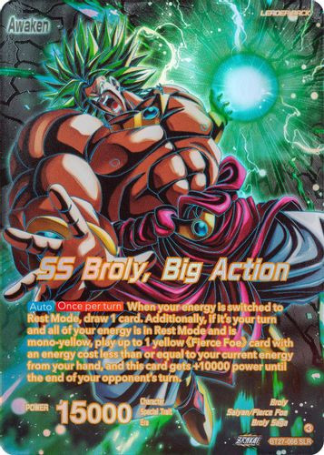 BT27-066](SLR) Broly // SS Broly, Big Action (Foil) - Grand J Games