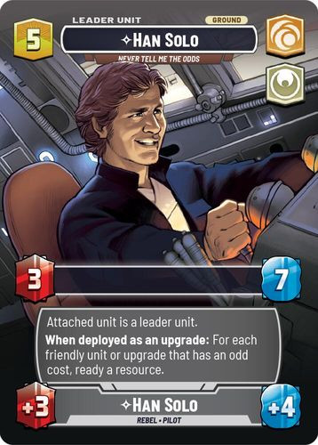 04-JTL-EN-1013](S) Han Solo - Never Tell Me the Odds (Showcase