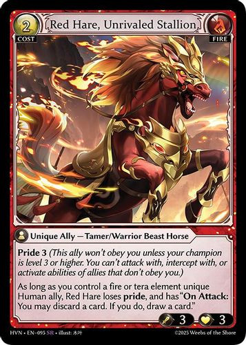 【CSR】 Red Hare, Unrivaled Stallion - EVP Red Hare, Unrivaled Stallion (Event Packs) - Index - Grand
