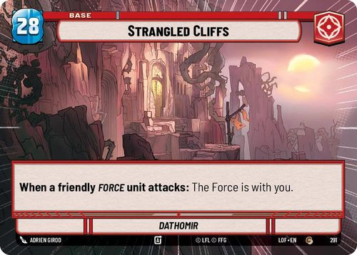 [05-LOF-EN-0291//T06](C) Strangled Cliffs // Force (Hyperspace) - Grand ...