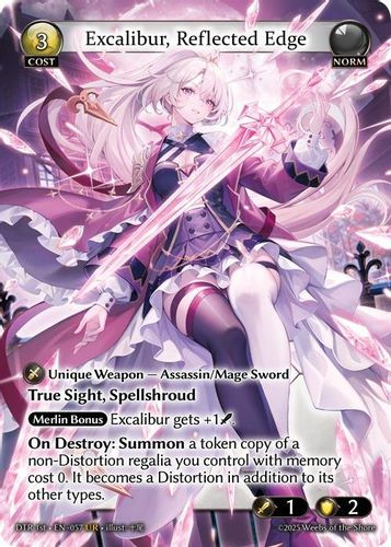 GA07|<1st>[DTR-EN-057](UR) Excalibur, Reflected Edge - Grand J Games