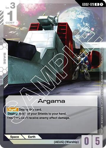 GD02-129](R) Argama {Foil} - Grand J Games