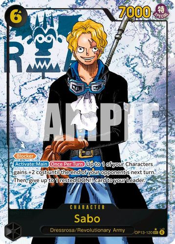 OP13-120](SEC) Sabo (Alternate Art) (Foil) - Grand J Games