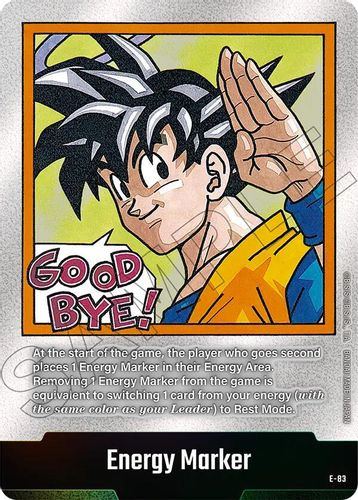 E-83] SB02 - Manga Cover (Energy Marker) - Grand J Games