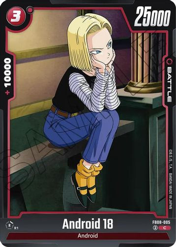 [FB08-005](C) Android 18 - Grand J Games