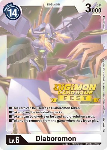 digimon card game diaboromon DIABOROMON P-016 Case | Digimon