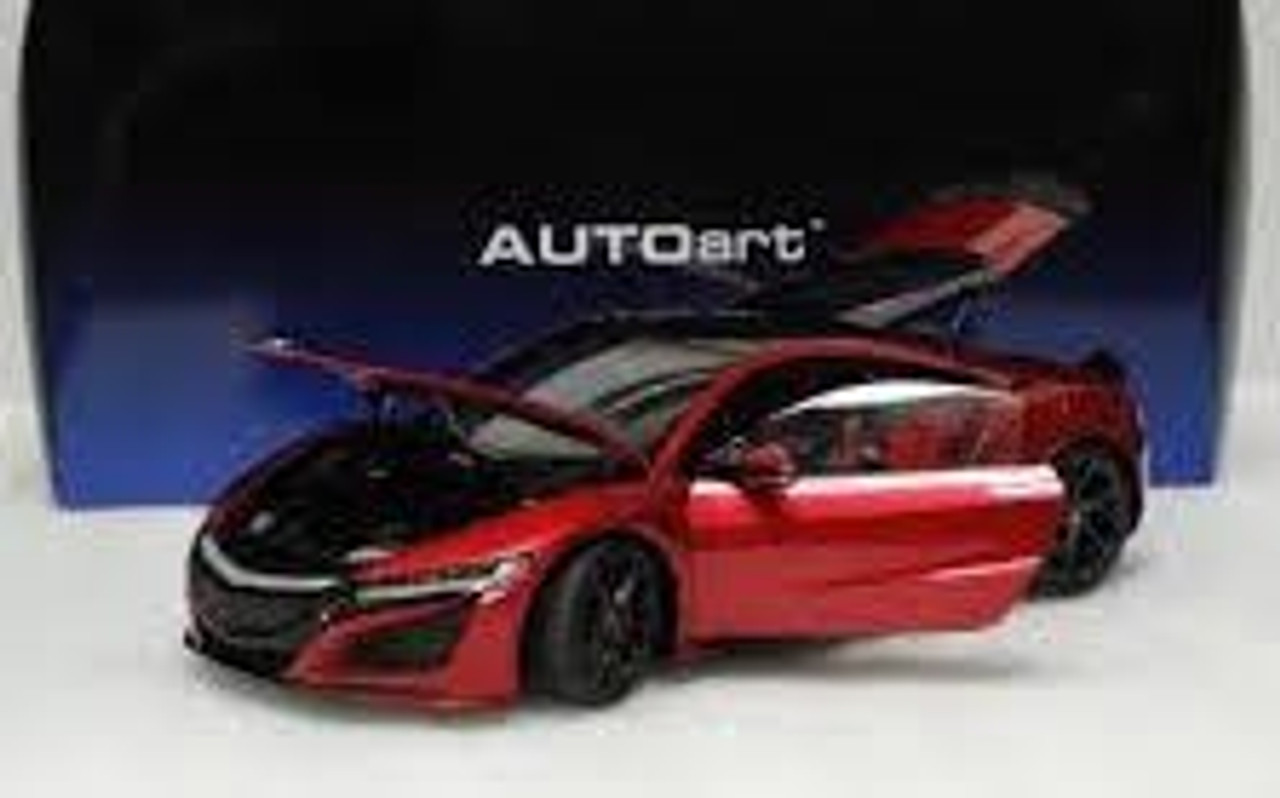 再入荷新作AUTO art 73233 1/18 ホンダ NSX （NC1） 2016 （バレンシアレッド・パール） 乗用車