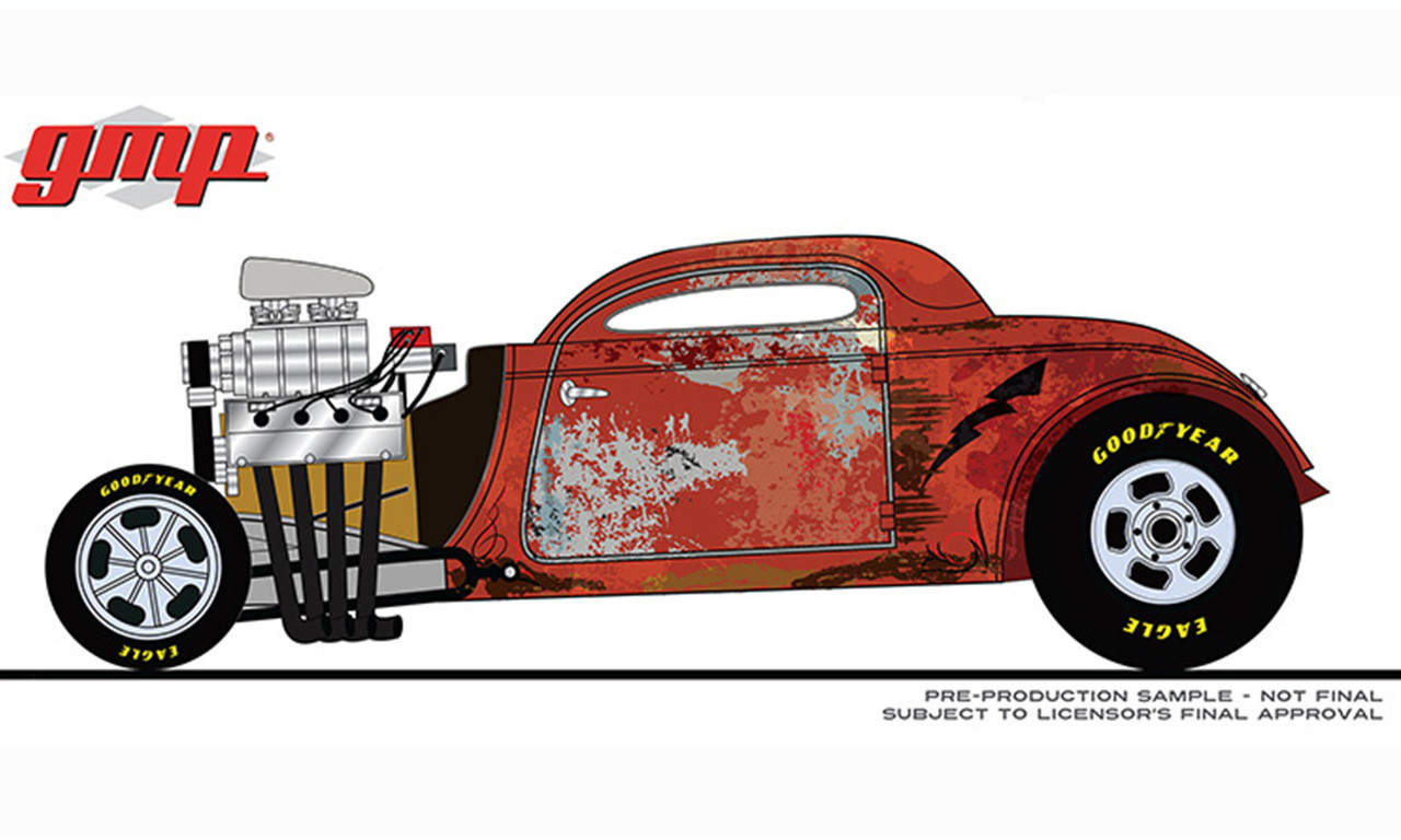 34 BLOWN ALTERED NITRO COUPE ★GMP★ 1/18 34 BLOWN ALTERED NITRO COUPE ☆GMP☆ 1⁄18 GMP New 1934 Blown