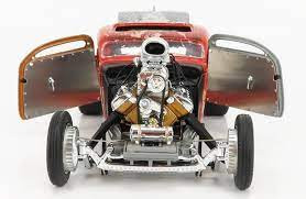 GMP 1/18 1934 Blown Altered Nitro Coupe - Red Metallic