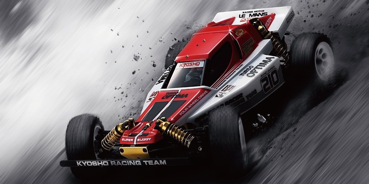 Kyosho #30619B Turbo Optima 4WD 1/10 Kit Bay Hobbies