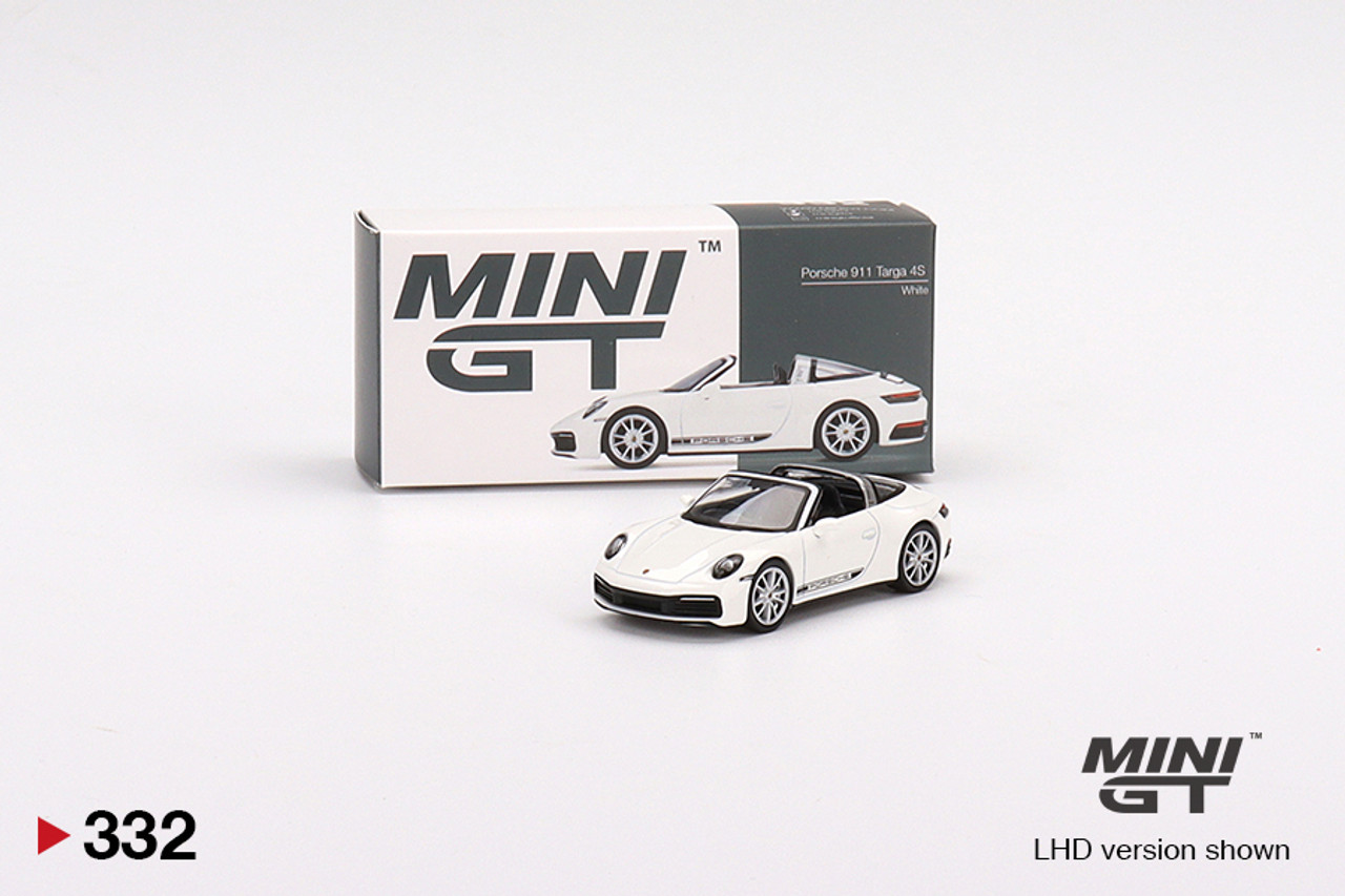 MINI GT Porsche 911 Targa 4S White 2個セット Mini GT Porsche 911 Targa 4S | White - YouTube