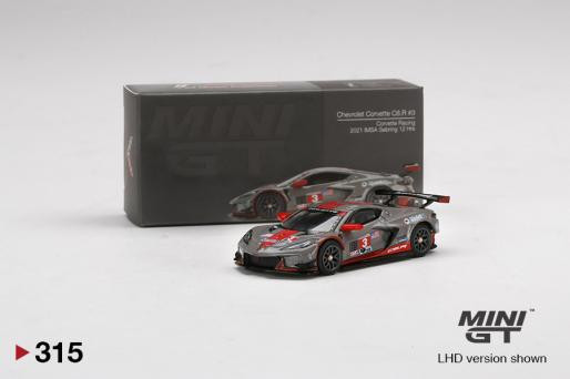 Mini GT #MGT00315 Chevrolet Corvette C8.R #3 Corvette Racing 2021