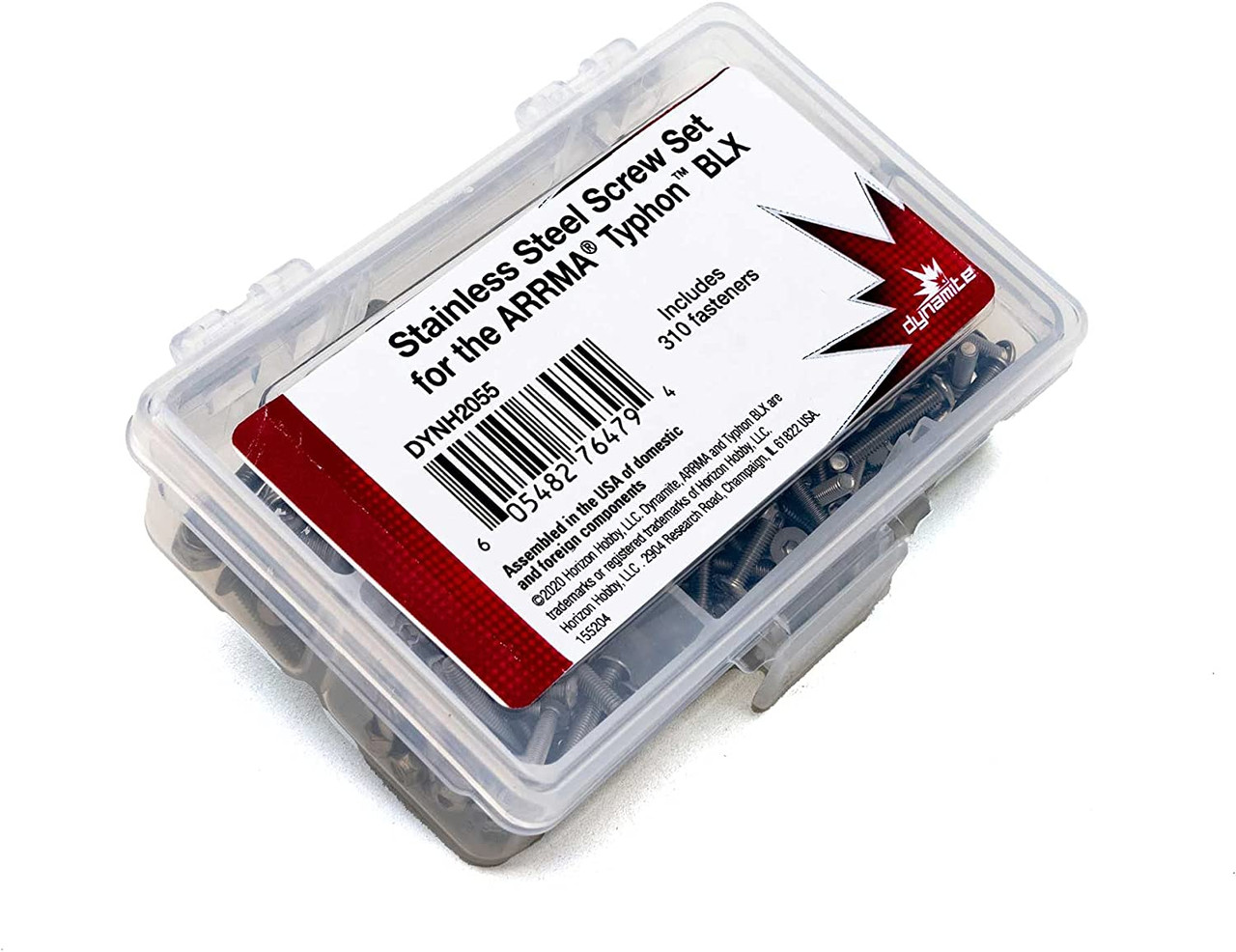 Jeu De Vis Acier Inoxydable Pour ARRMA TYPHON BLX - Référence Z-DYNH2055 - DYN