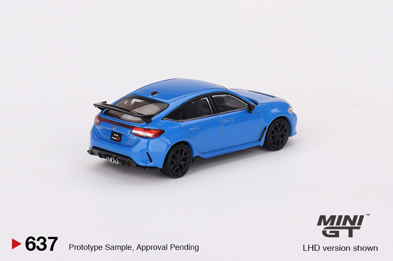 MINI GT 1/64 Honda Civic Type R #3 2023 Pace Car Blue