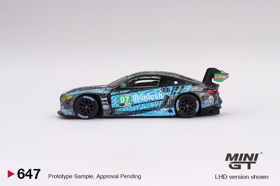 Mini GT #MGT00647 1/64 BMW M4 GT3 #97 Turner Mototsport - Bay Hobbies
