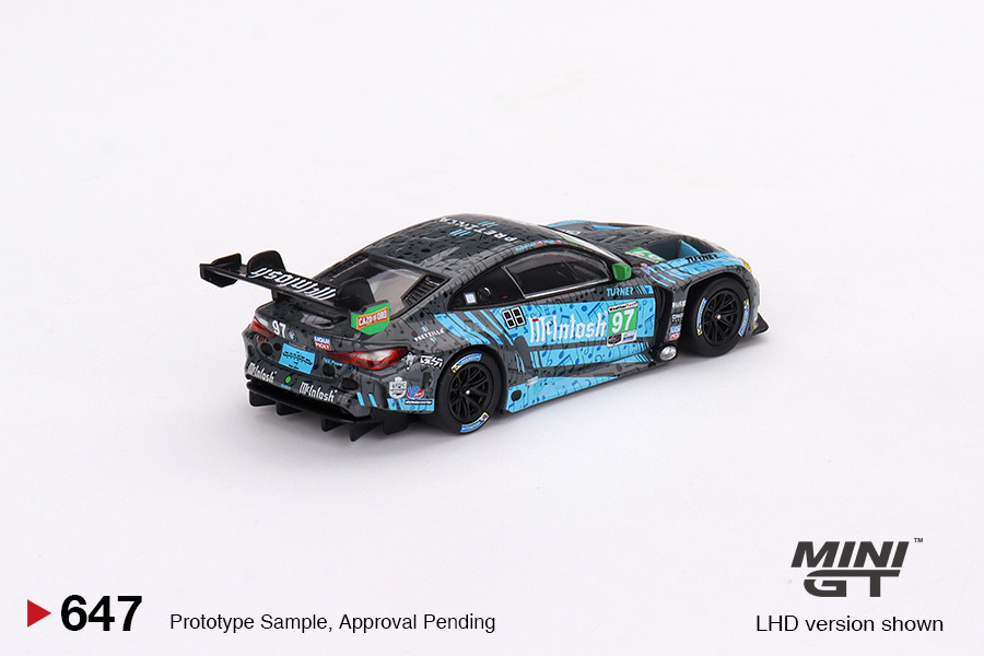 Mini GT #MGT00647 1/64 BMW M4 GT3 #97 Turner Mototsport - Bay Hobbies