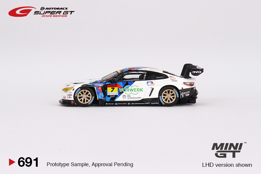 Mini GT #MGT00691 1/64 BMW M4 GT3 #7 