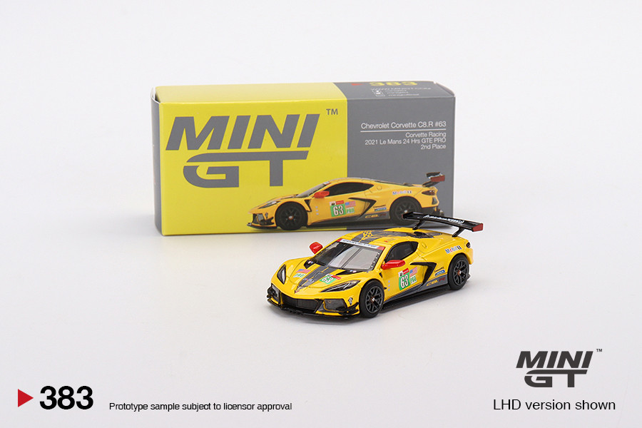 Mini GT #MGT00383 1/64 Chevrolet Corvette C8.R - Bay Hobbies