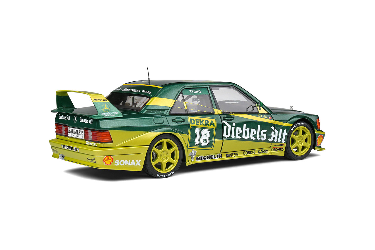 Mercedes Benz 190 (W201) Evo II DTM 1992 1:18 Solido - 20 anos! Loja on-line de miniaturas