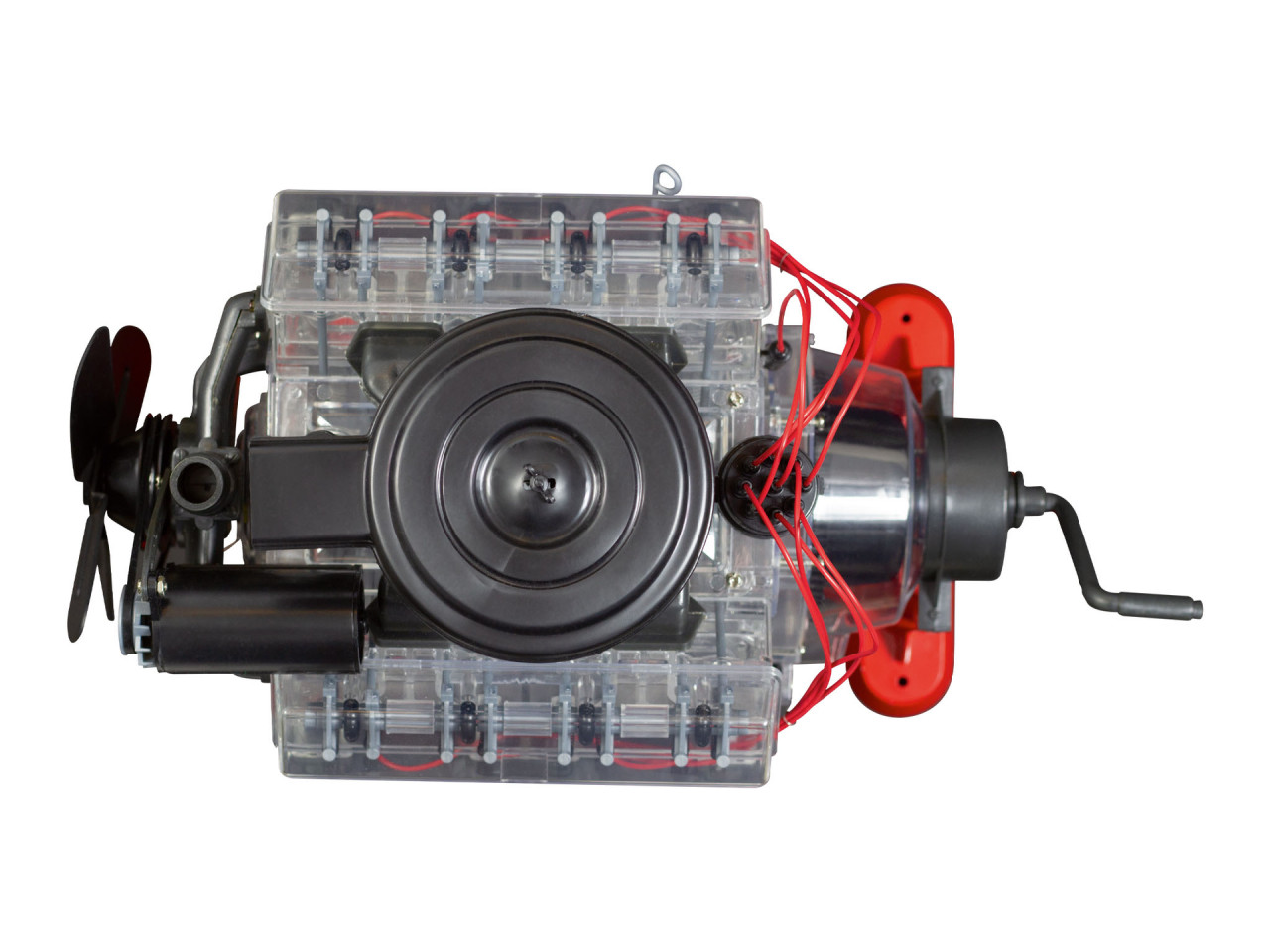 Revell 00460 1/4 Visible V8 Engine Bay Hobbies