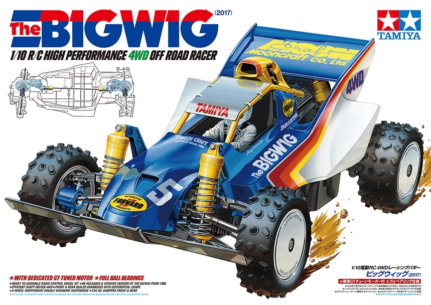 Tamiya # 47330 1/10 Rc The Bigwig 2017 - Bay Hobbies