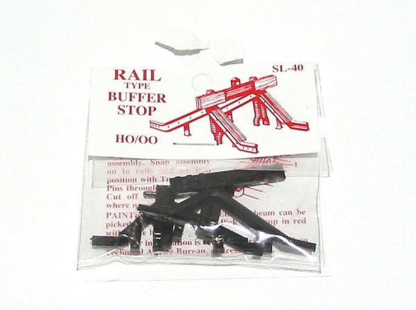 Butoirs De Voie Peco SL-1140 Pour Réseau OO (1/76) - Streamline, Style Bullhead, Pack De 2